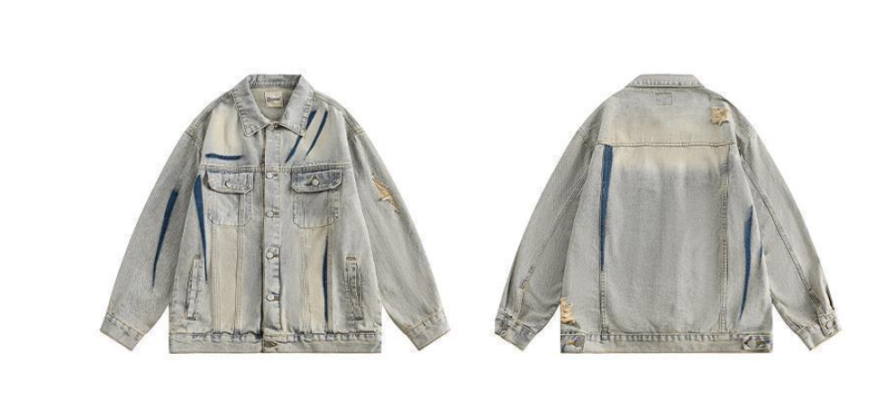 Denim Jacket Front View