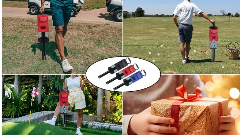 Golf Ball Retriever Bag Portable Golf Bal