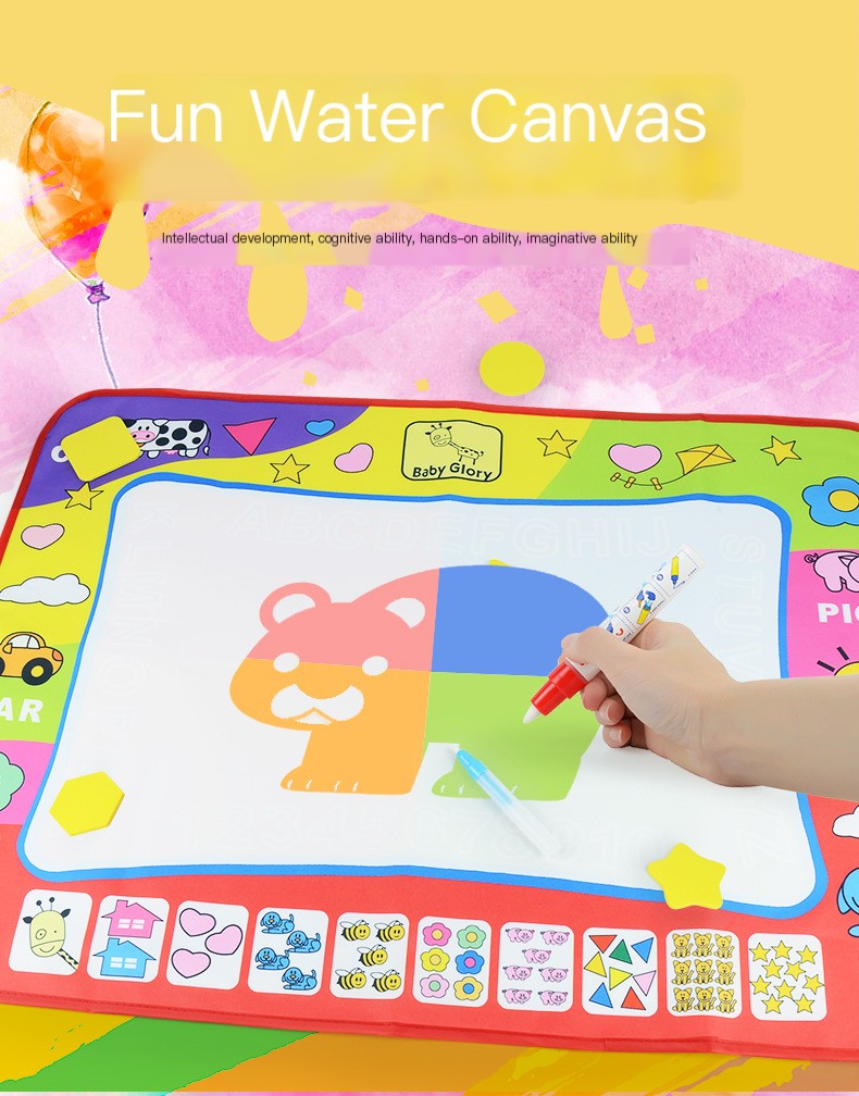 Water Drawing Blanket Image 1