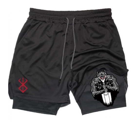Anime Berserk Sports Shorts