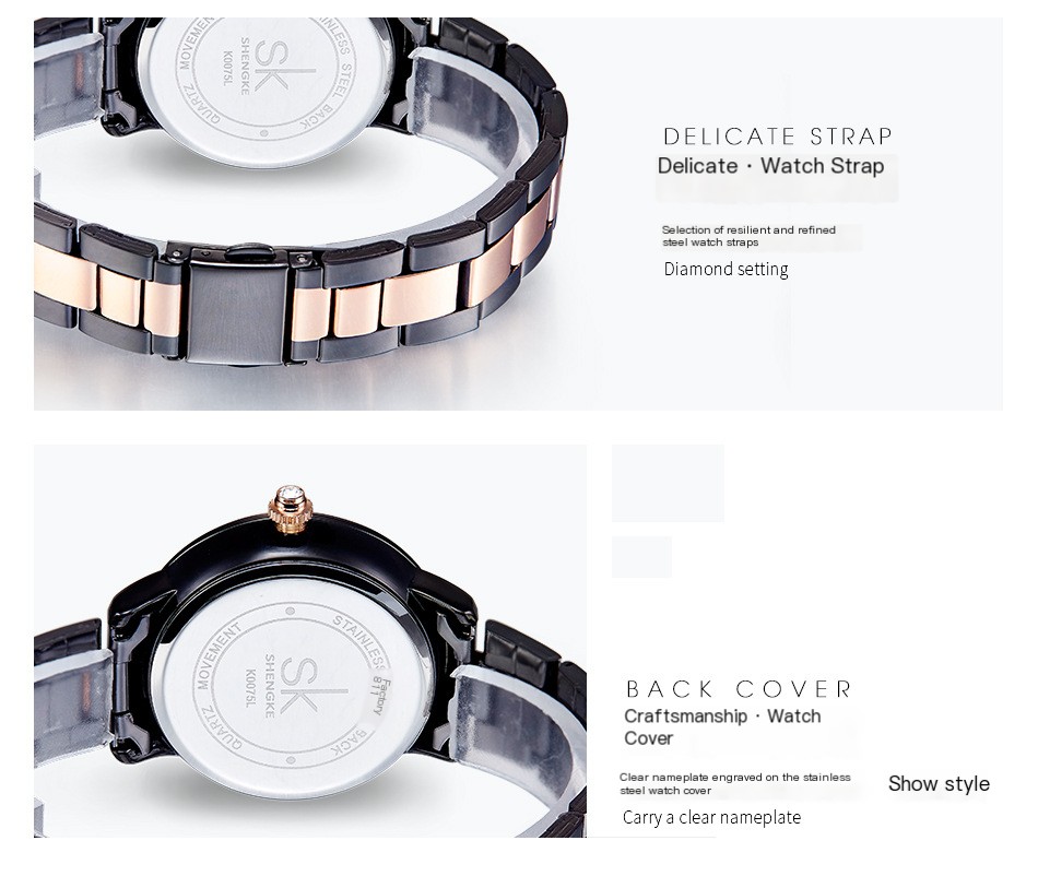 Ladies Watch Black