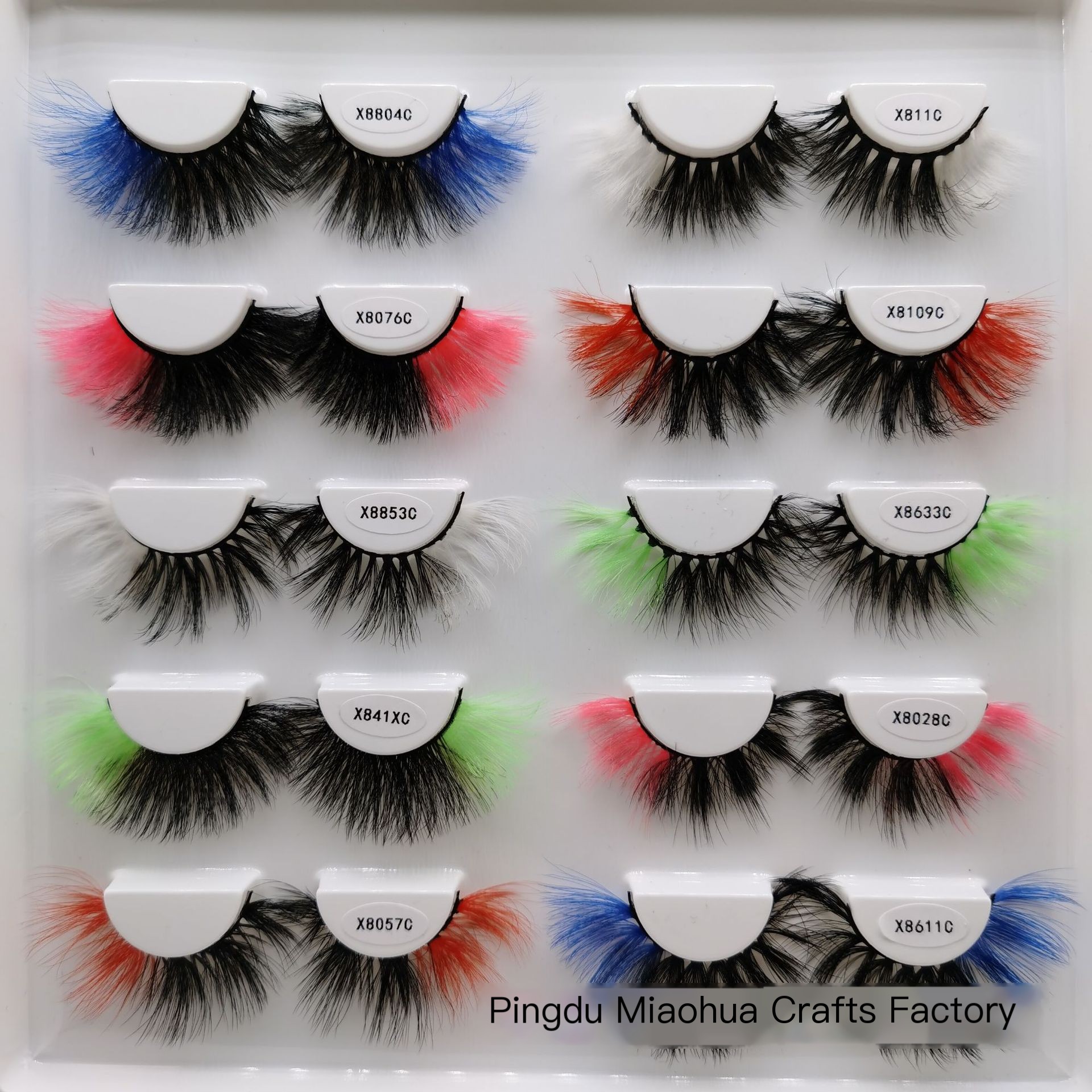 Colored Eyelashes 1