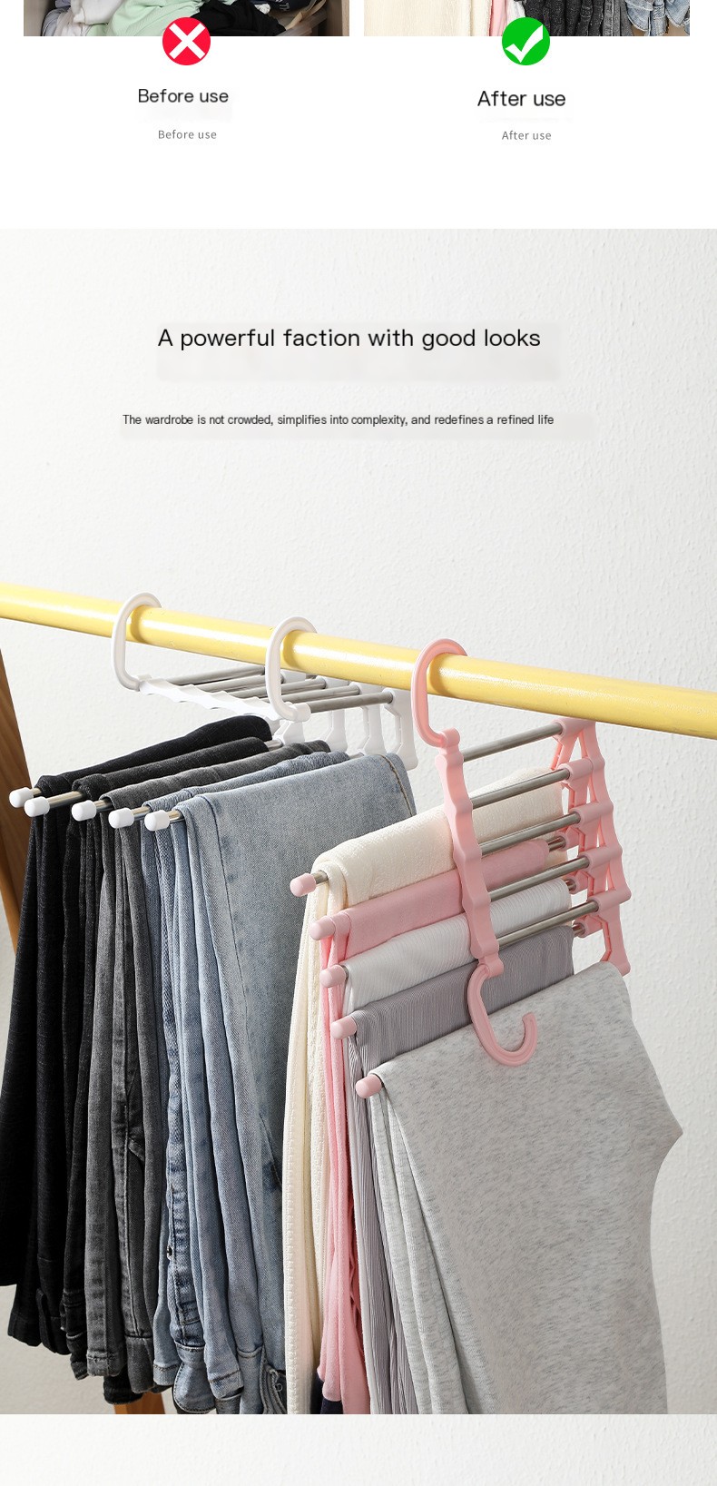 Folding Trousers Rack - Image 5