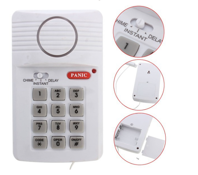Security Keypad Door Alarm System Image 3