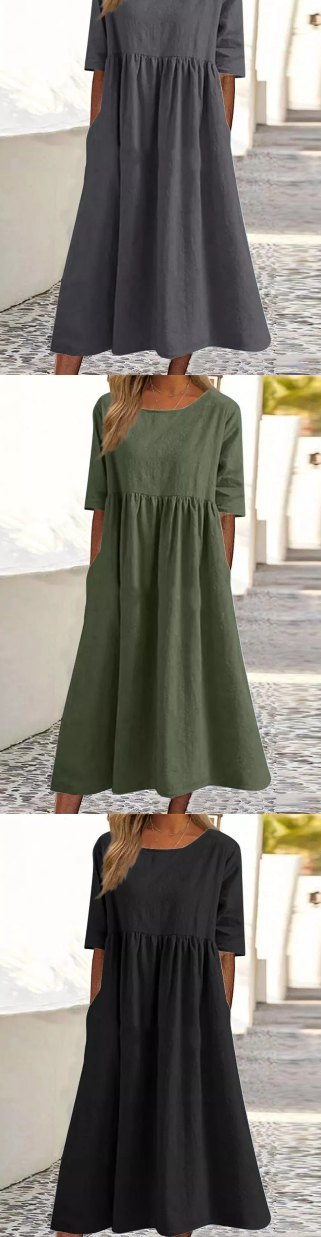 Front View of Dress