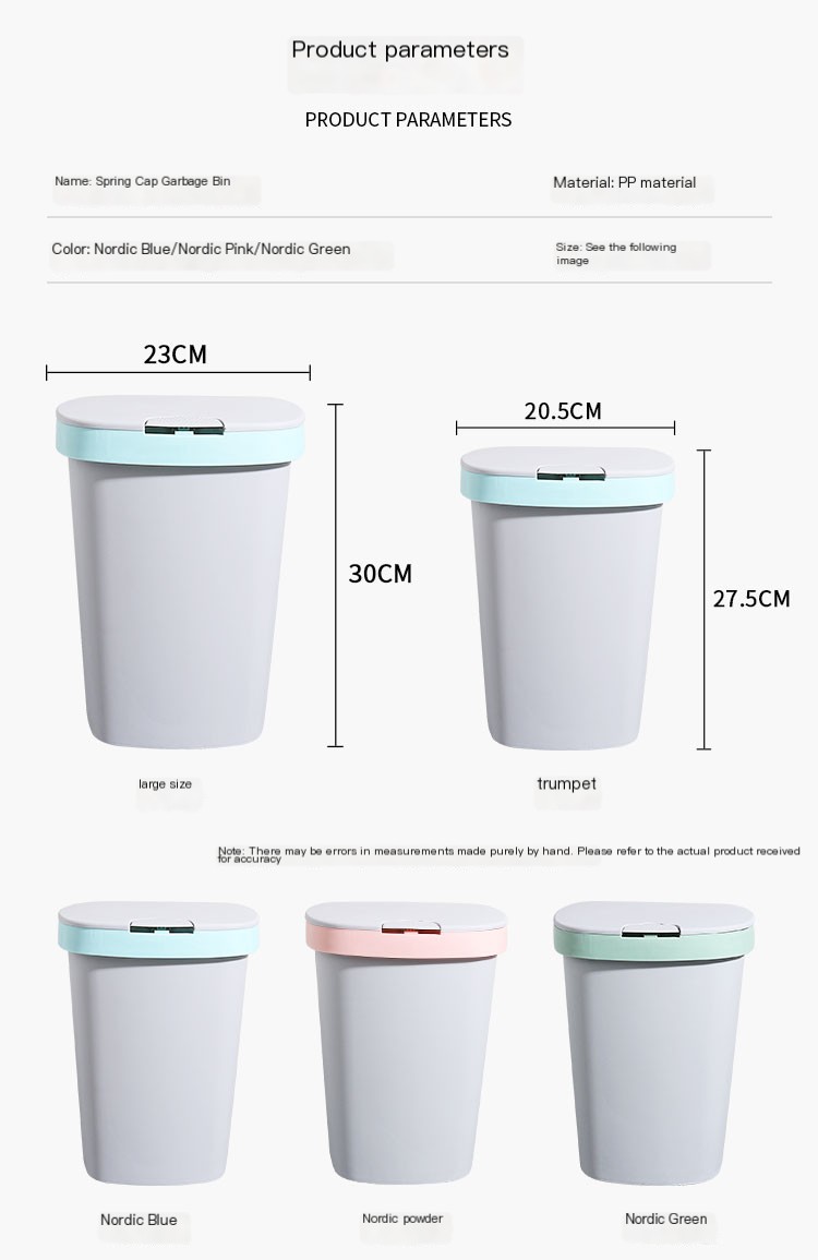 Automatic Bag-Drawing Trash Bin