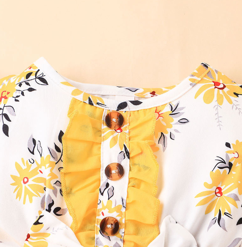 Children's Floral Dress 3