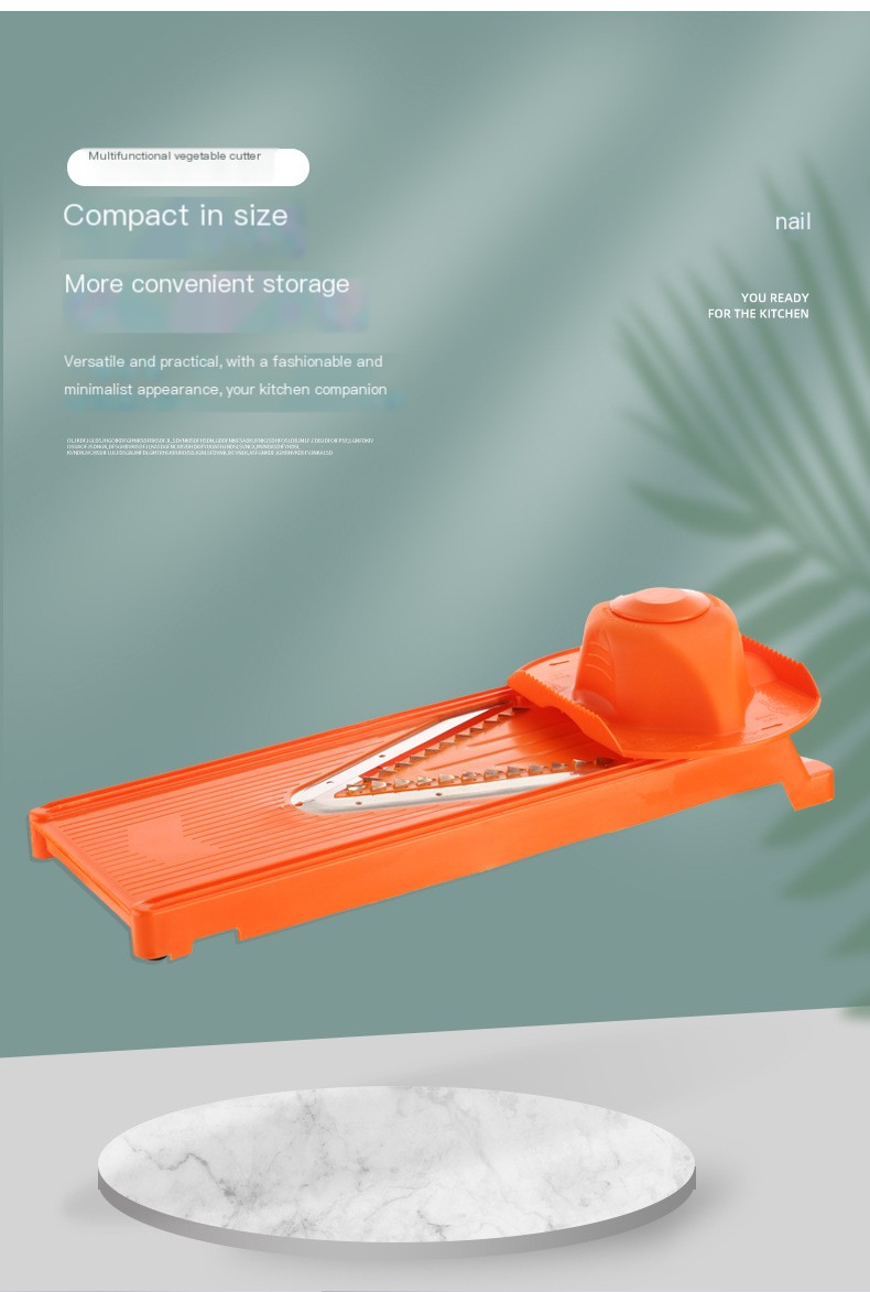 V-shaped multi-function vegetable cutter
