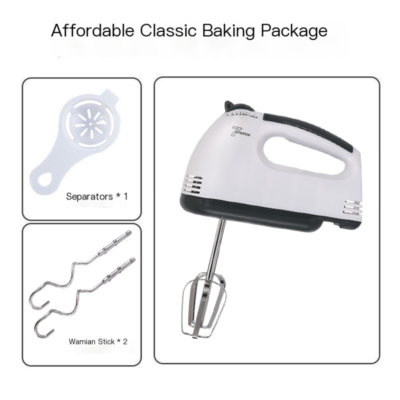 Electric Whisk with Dough Hooks