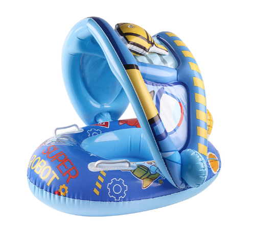 Summer Horn Boat Baby Swimming Ring Design 4