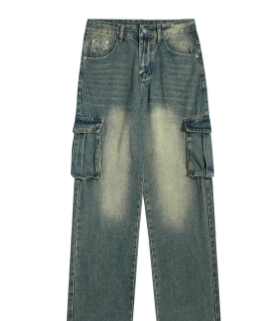 Unisex Denim Trousers Image 4