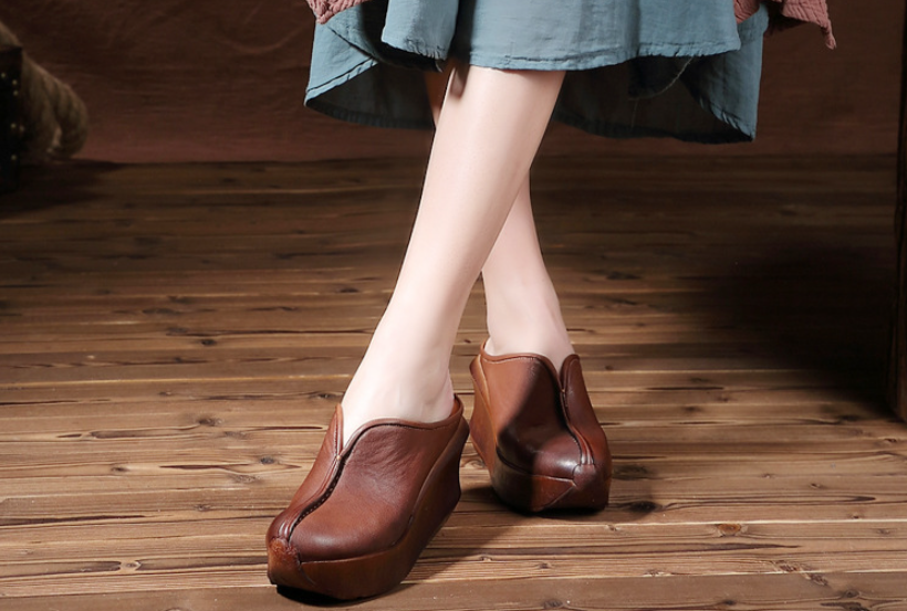 Summer Thick-soled Wedge Heels Image 3