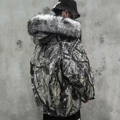 Winter Camouflage Cotton Jacket Image 3
