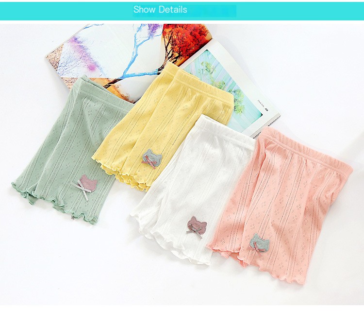 Cotton Girls' Shorts Image 3