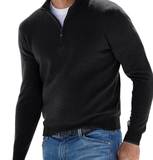 Mark Zippered Pullover - Image 4