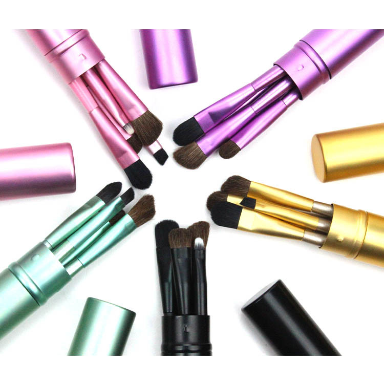 Portable Makeup Brush Set Image 1