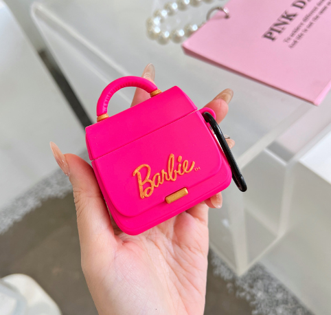 Barbie bag earphone cover with hook