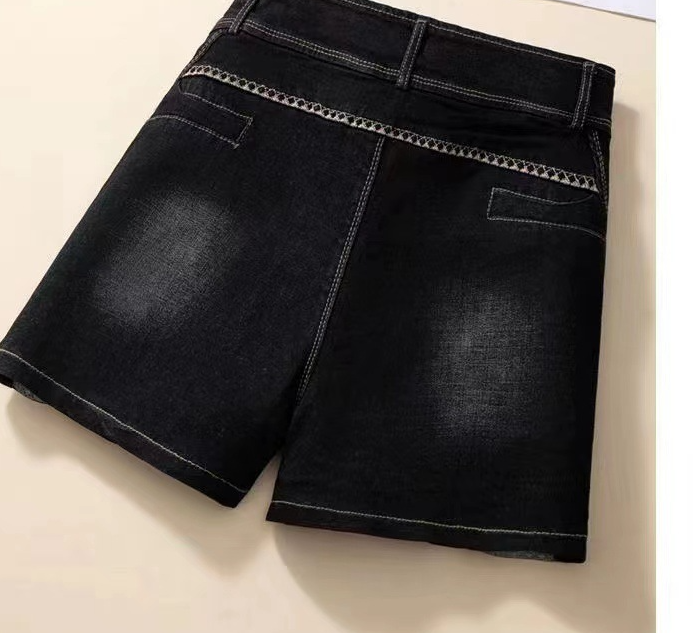 Denim Shorts Image 4