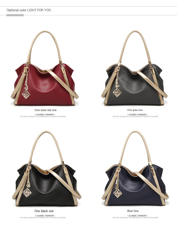 Lychee Texture Handbag Image 2