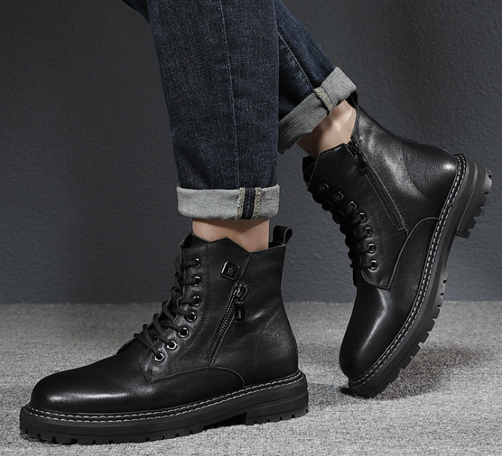 Men's Casual Leather Boots