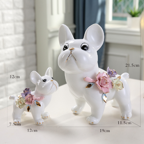 Ceramic Dog Ornament