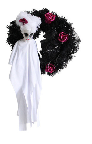 Ghost Door Hanging Black