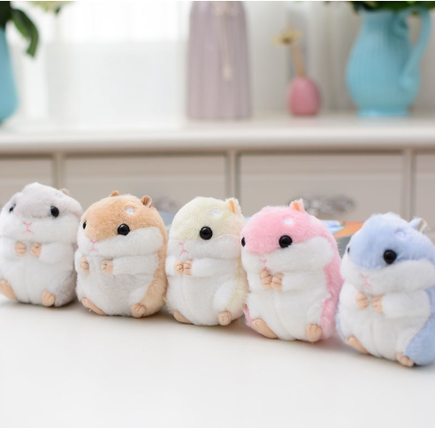Plush Hamster Blue