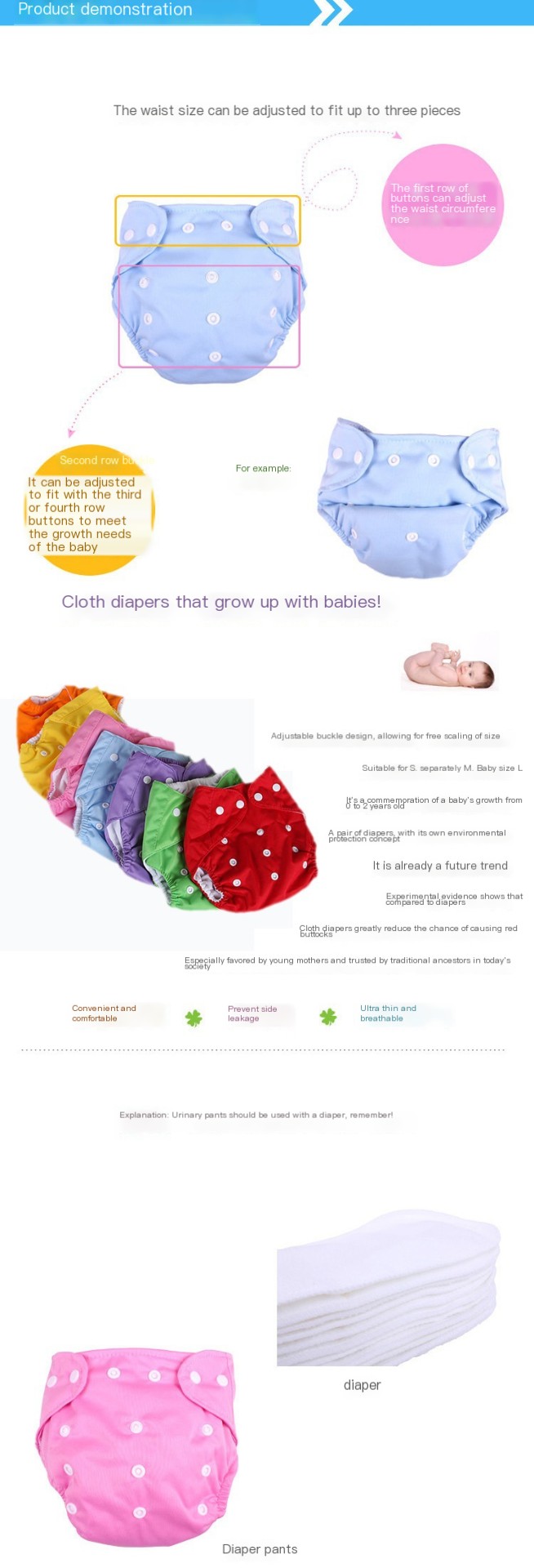 Diaper Pants Image 4