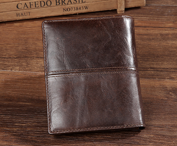 Men's Genuine Leather Wallet Card Slots