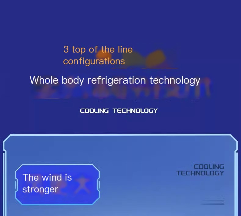 2024 Rechargeable Handheld Fan Image 3
