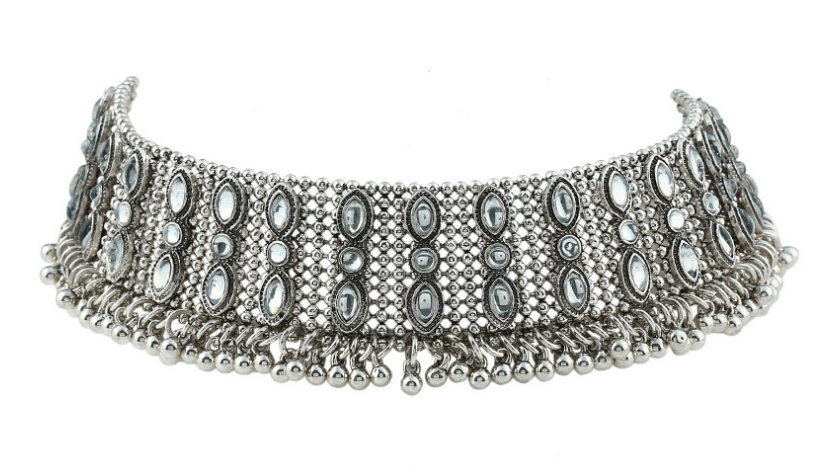 Silver Flower Necklace