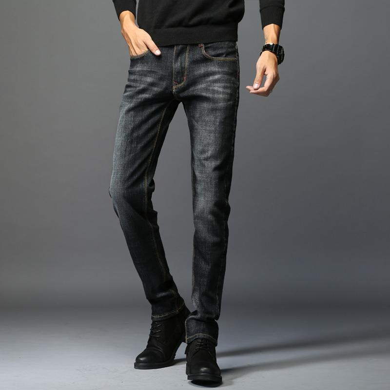 Black Korean Slim-Fit Pants