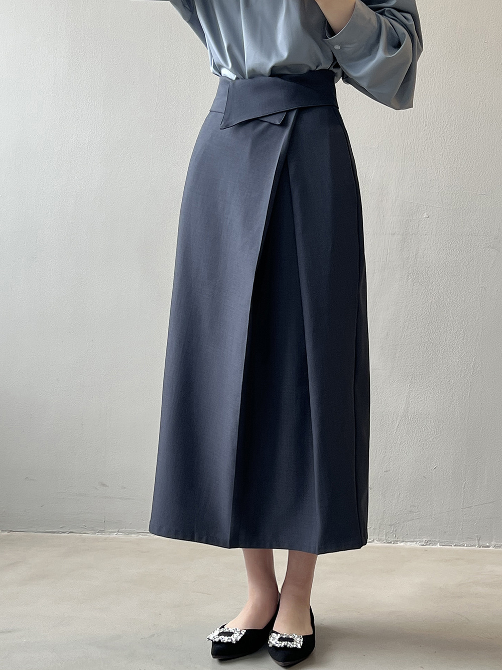 Ladies Fashion High Waist Irregular Design Skirt - Image 2
