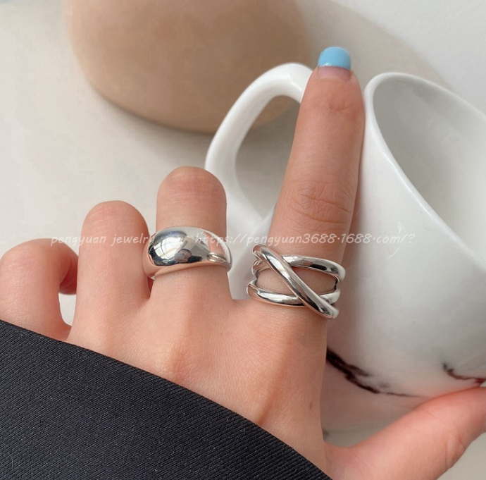 Stylish Silver Ring 3