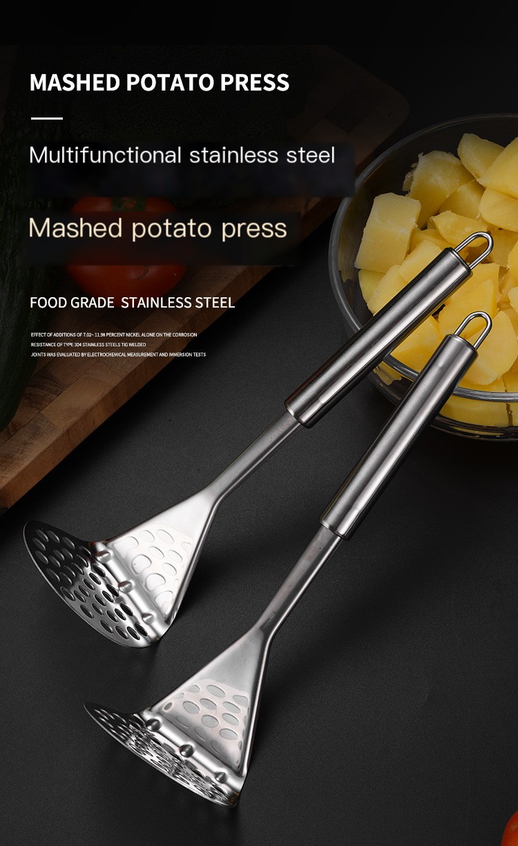 Stainless Steel Manual Potato Masher 1