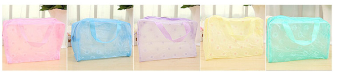 Waterproof Cosmetic Bag Floral Pattern