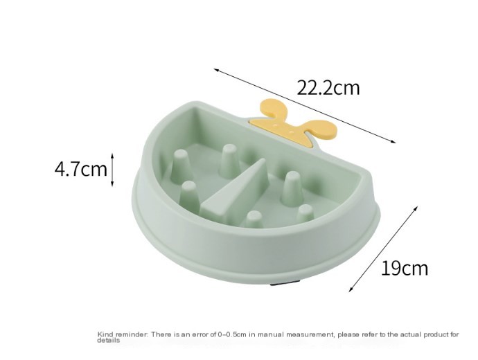 Ladybug-shaped Dog Bowl