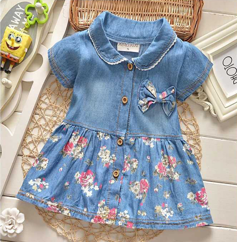 Denim Dress Image 2
