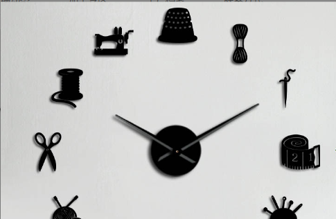 Creative DIY Acrylic Wall Clock