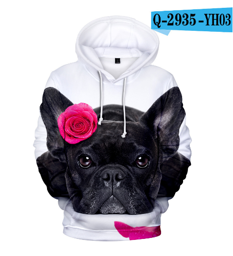 3D Animal Print Hoodie 10