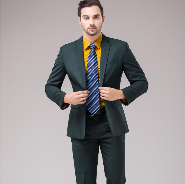 Men's Business Suit Set - Image 2