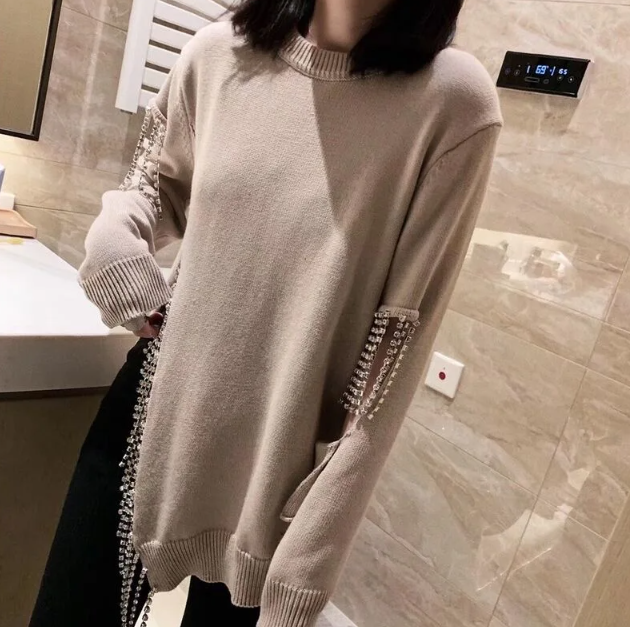 Rhinestone Sweater Image 3