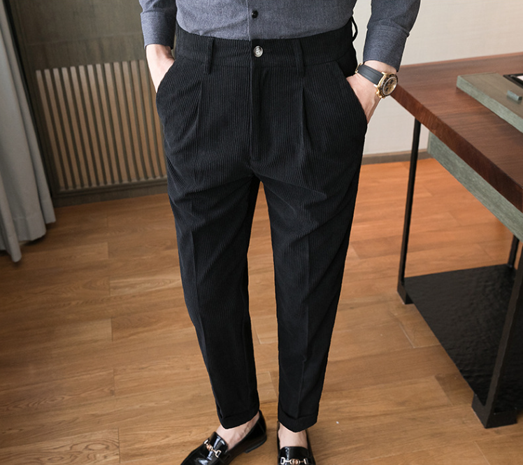 Corduroy Trousers Image 6