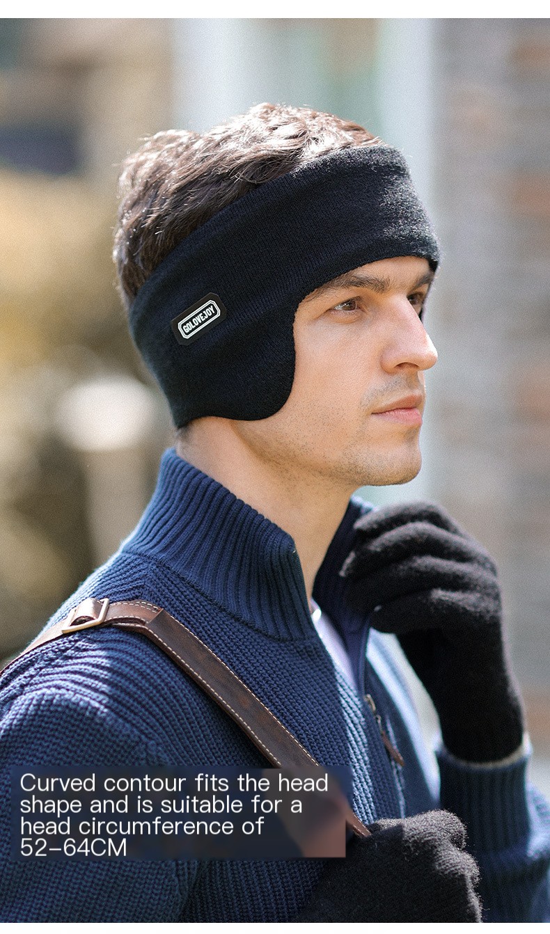 Winter Skiing Ear Warmers - Taro Purple