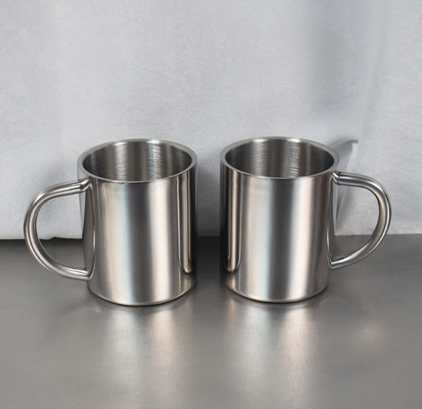 Stainless Steel Cup in Use