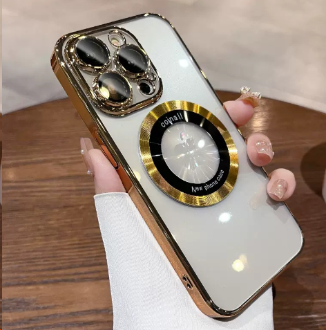 Electroplated Finish of Magnetic Magnifier Phone Case