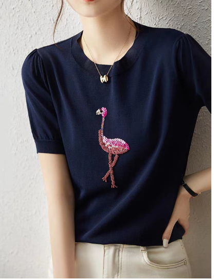 Flamingo T-Shirt Image 4