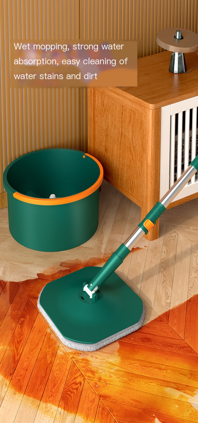 Lift Rotating Flat Mop - Image 16