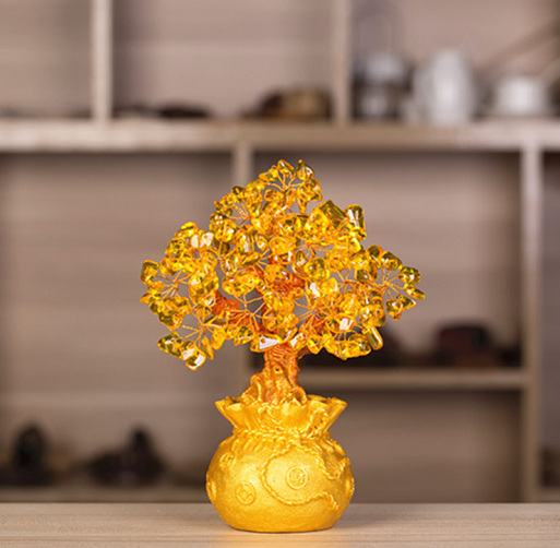 Money Tree Figurine