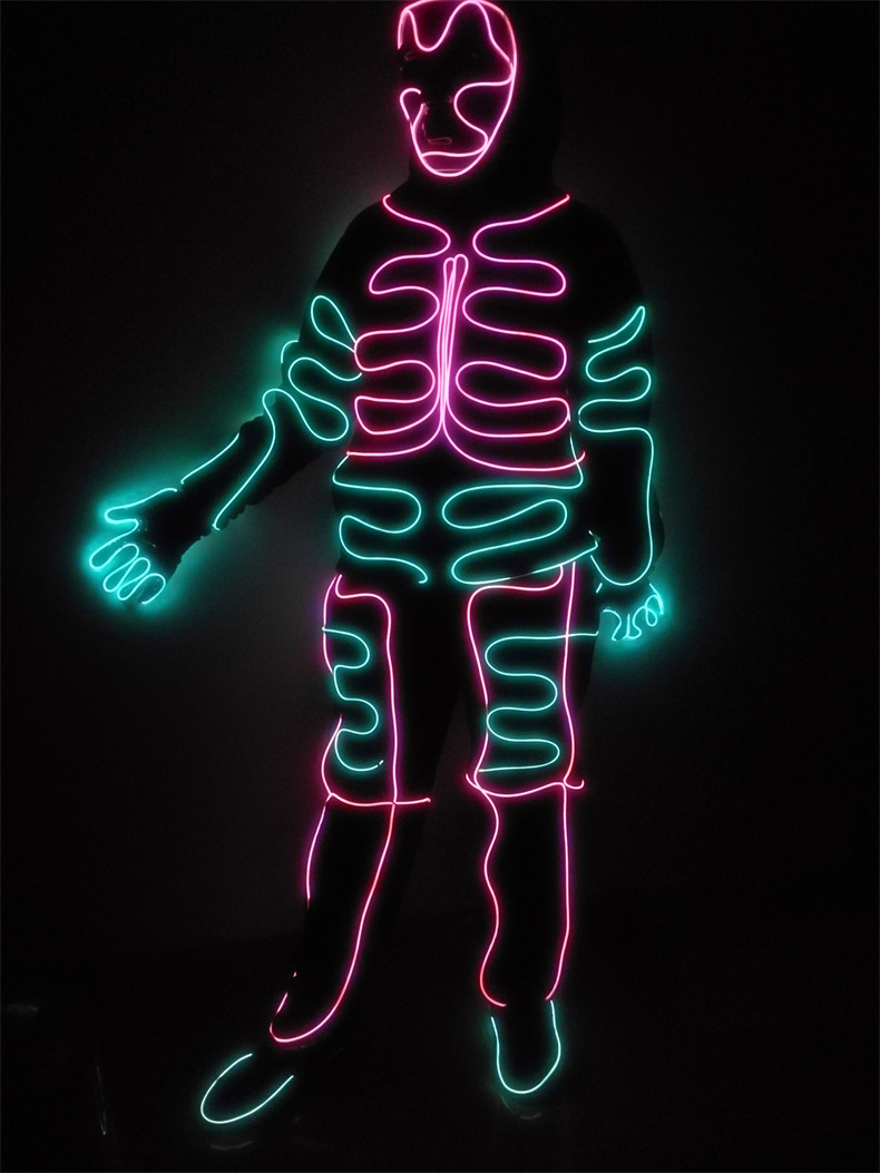 Fluorescent Dance Performance Wear 6